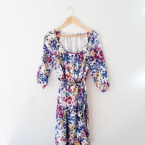 Floral Old Navy 3/4 sleeve dress